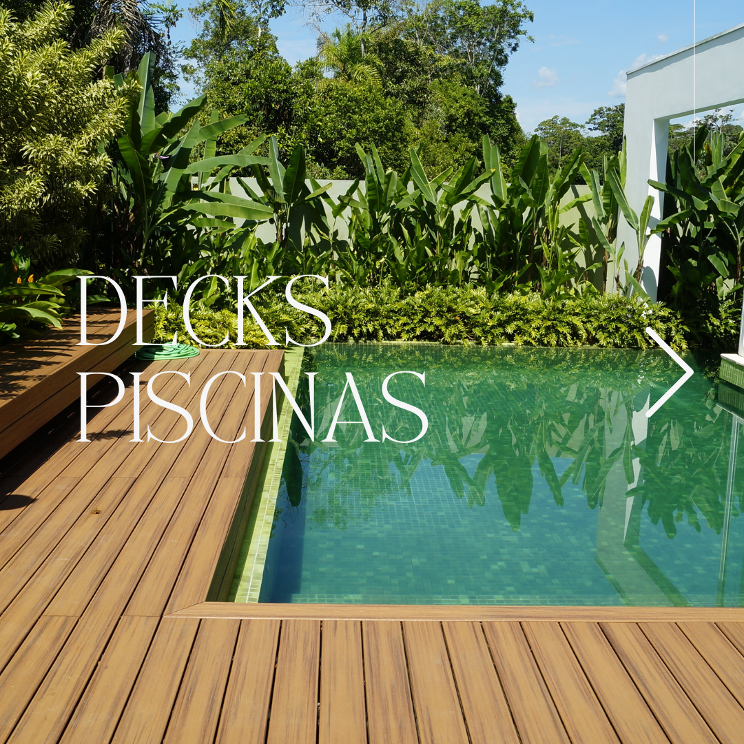 Madeira plástica para Deck de Piscinas